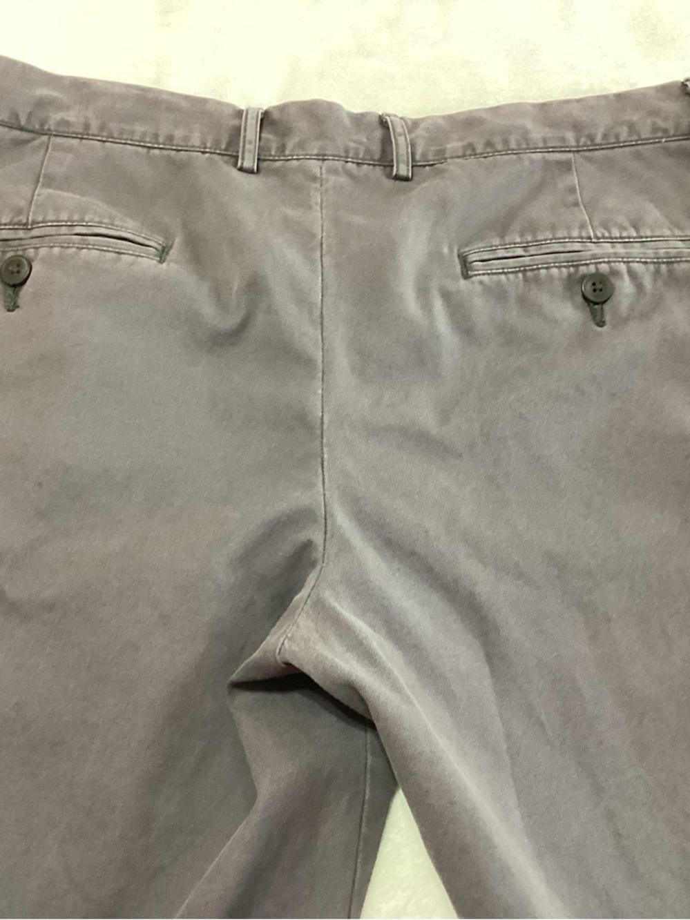 Men's Club Monaco Davis Slim-Fit Pants Gray Size 32/32 Business Casual - Picture 6 of 11